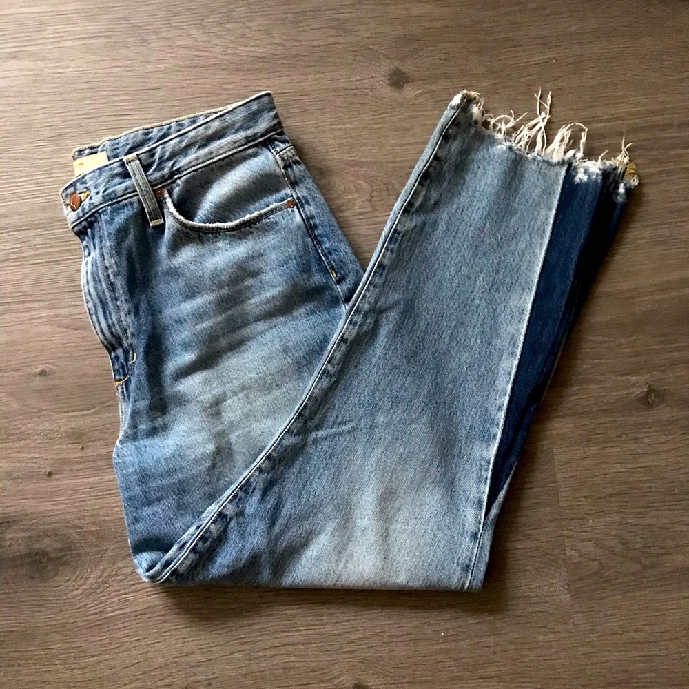 The Smith High Rise Straight Ankle Jean
